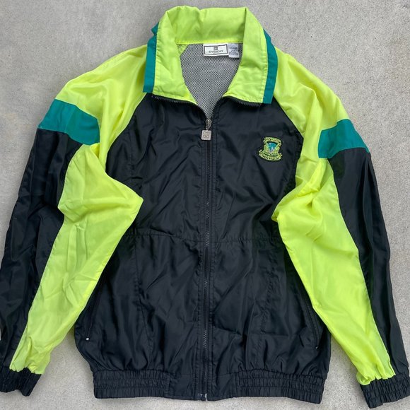 Givenchy Activewear 100% Nylon Windbreaker Full Zip Jacket - size L - Picture 2 of 8